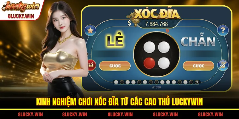 Kinh nghiệm chơi xóc đĩa từ các cao thủ LUCKYWIN